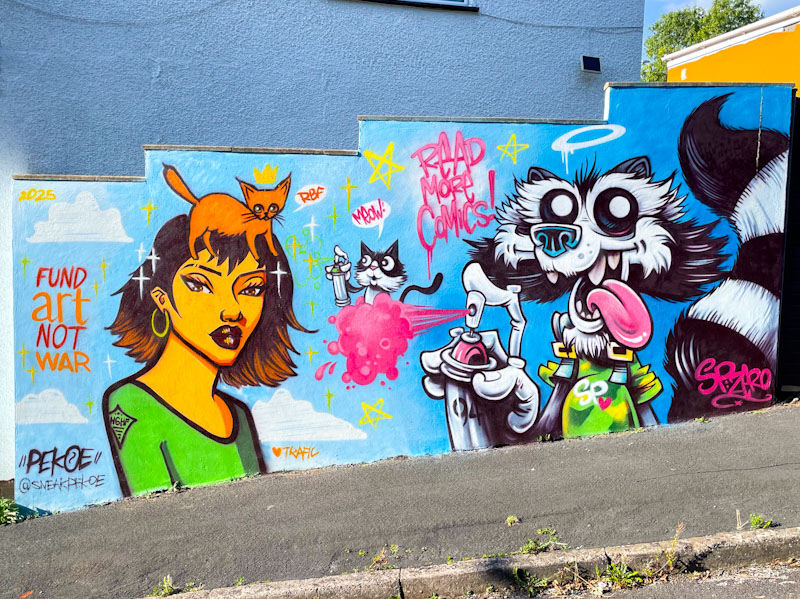 Pekoe and SPZero76, Knowle West, Bristol, July 2025