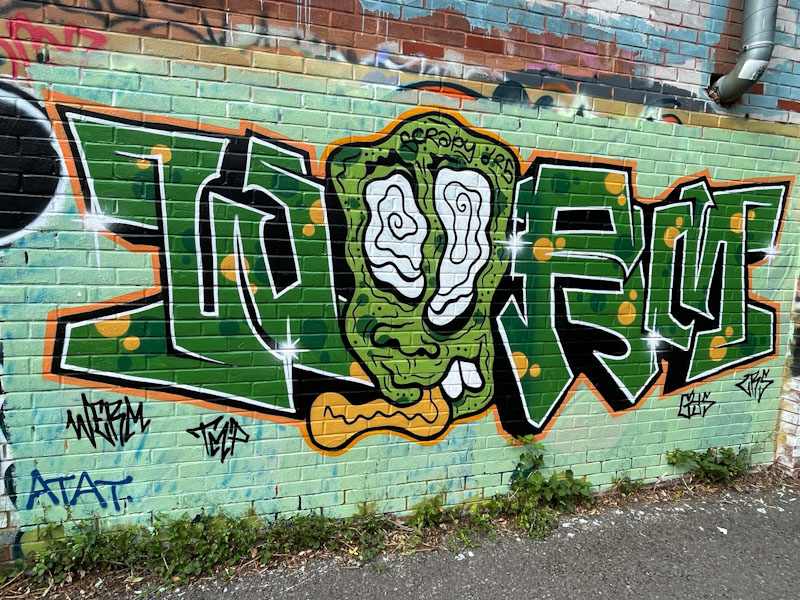 Werm and Scrapyardspec, River Avon, Bristol, July 2025