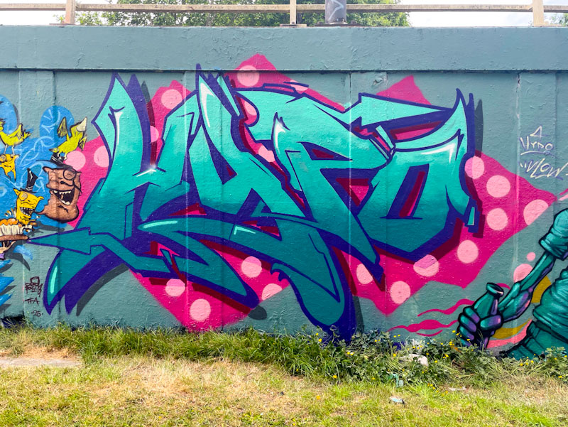 Subtle, M32 roundabout, Bristol, May 2025