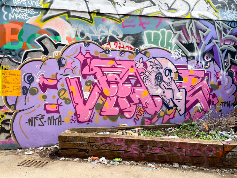 Kid Krishna, M32 cycle path, Bristol, July 2025