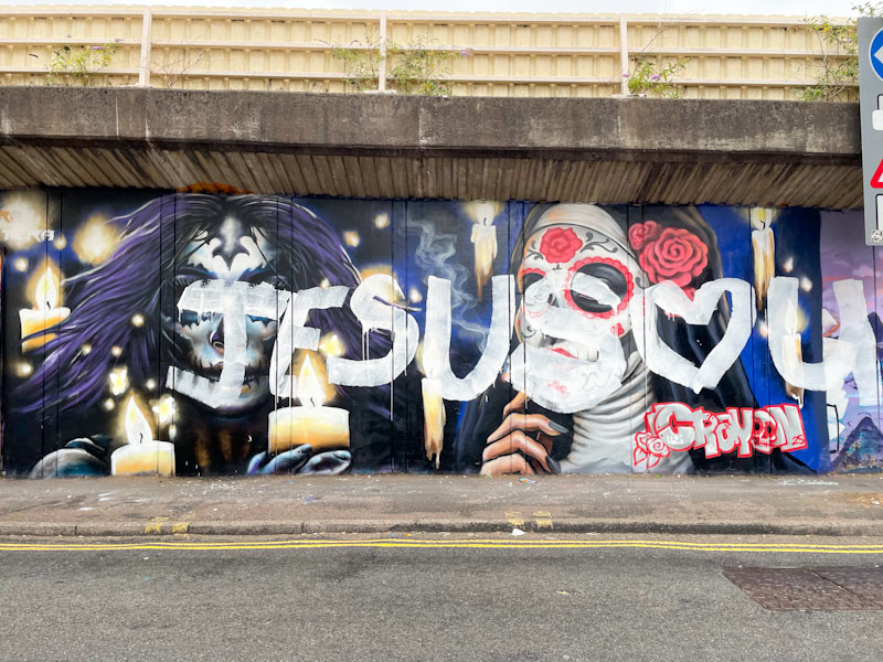 Tera and Kid Crayon, Stapleton Road, Bristol, August 2025