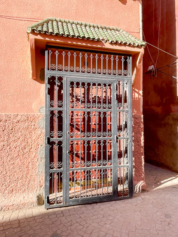 Door gate, Ksibt Nhass, Marrakesh, Morocco, January 2025