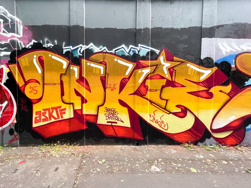 Inkie, M32 roundabout, Bristol, August 2025