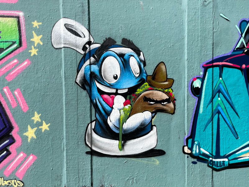 Cheo, M32 roundabout, Bristol, August 2025