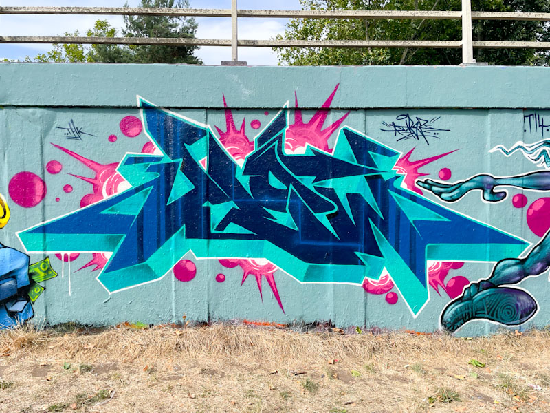 Dibz, M32 roundabout, Bristol, August 2025