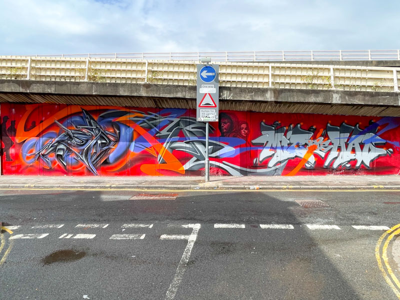 Real143, Zase and Mysobastarts, Stapleton Road, Bristol, August 2025
