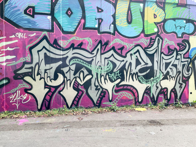 Face 1st, M32 roundabout, Bristol, September 2025