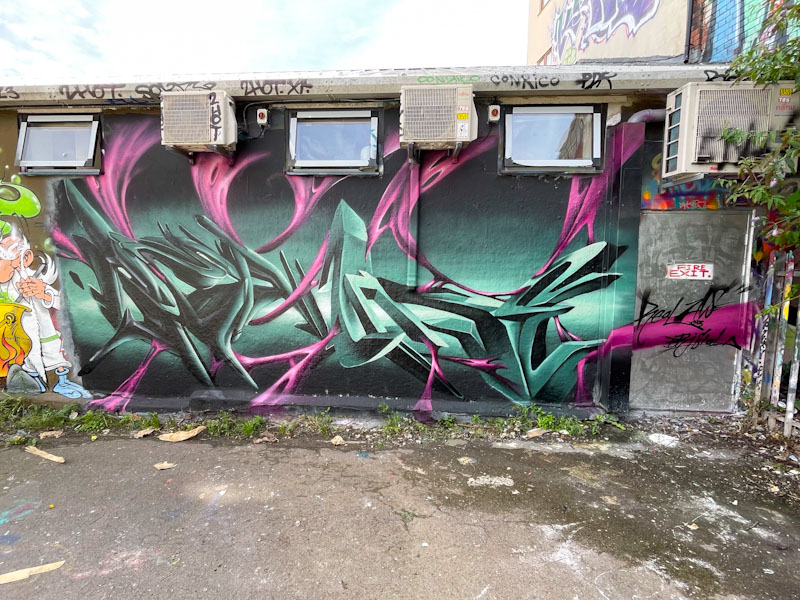 Real143 and Zase, Dean Lane, Bristol, September 2025