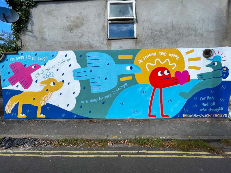 Amy McHugh, Lucky Lane, Bristol, September 2025