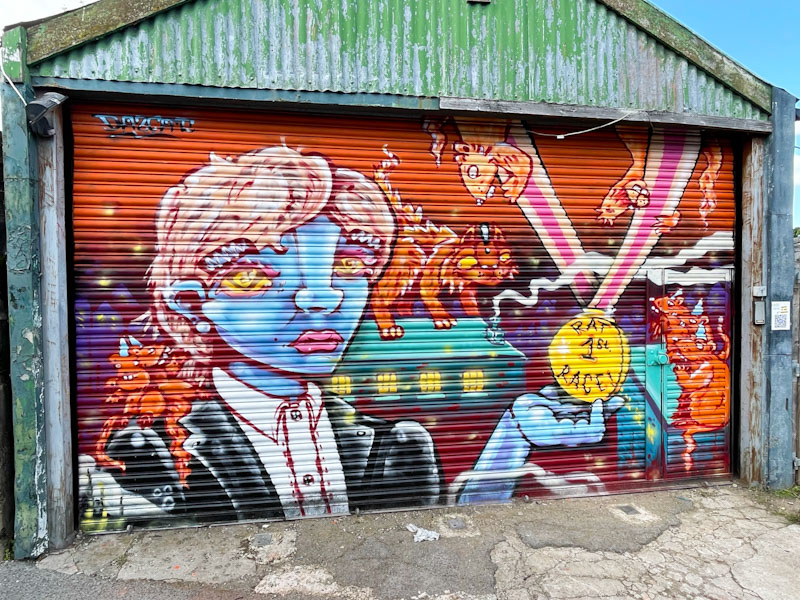 Daz Cat, Lucky Lane, Bristol, September 2025