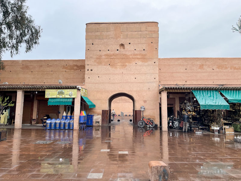 Gateway, Tinsmith’s Square, Marrakesh, Morocco, January 2025