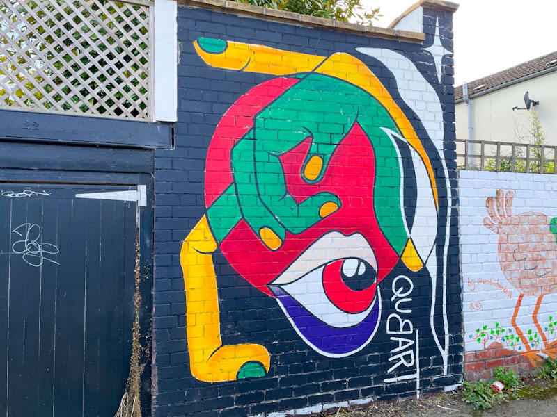 Qubart, Lucky Lane, Bristol, September 2025