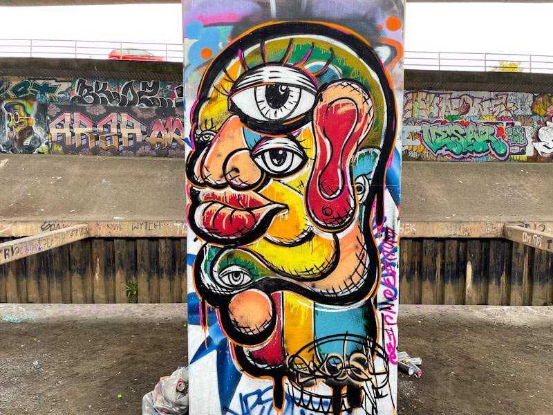 Sketch, Frome Side, Bristol, September 2025