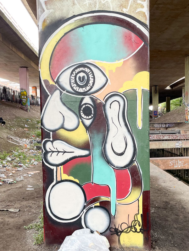 Sketch, Frome Side, Bristol, September 2025