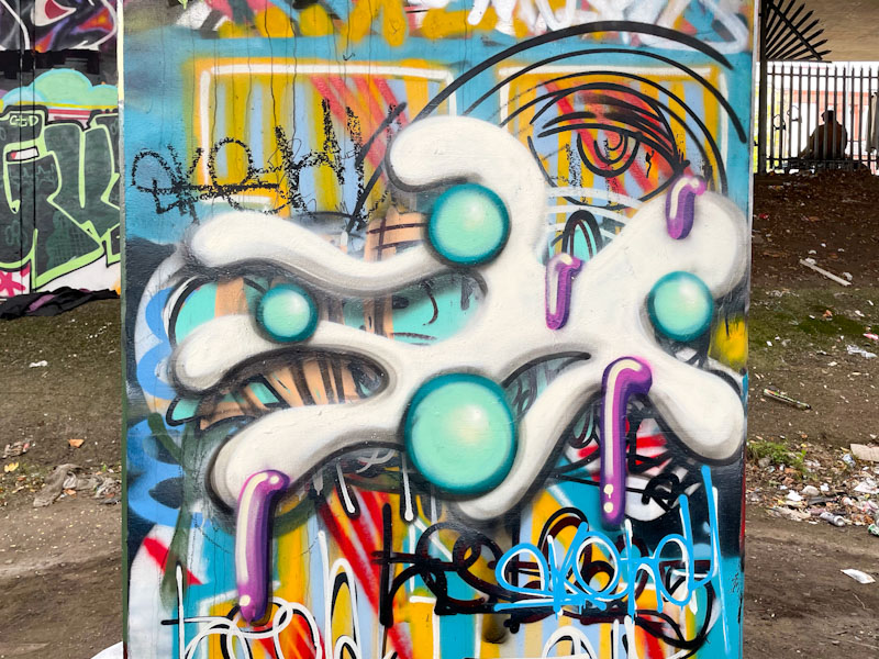 Sketch, Frome Side, Bristol, September 2025