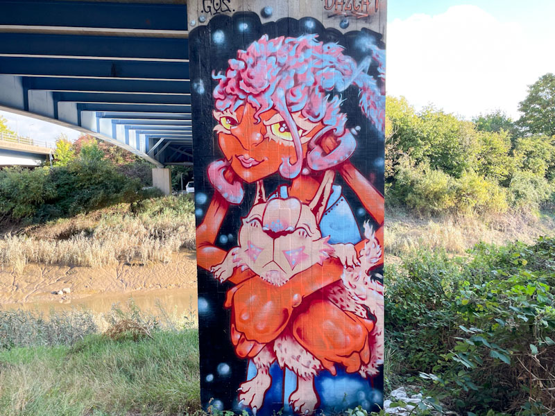 Daz Cat, River Avon, Bristol, September 2025