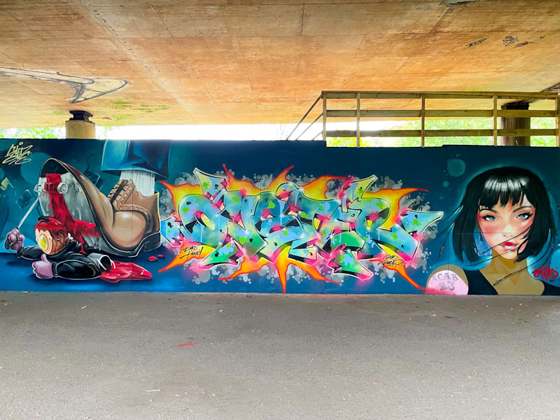 Sled One, Oust and Stivs Brunel Way, Bristol, October 2025