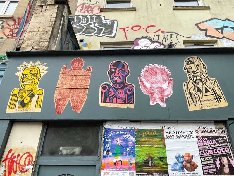 Wilko and Boxi, Cheltenham Road, Bristol, October 2025