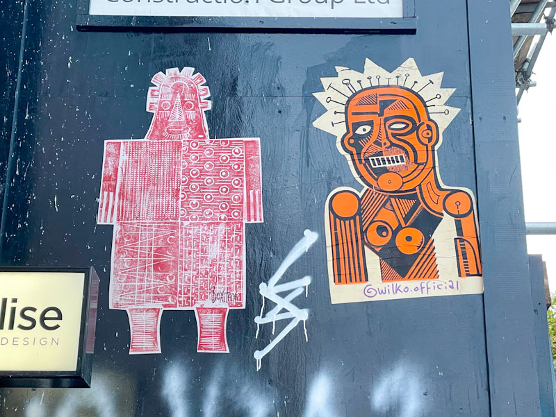 Wilko and Boxi, Stokes Croft, Bristol, October 2025