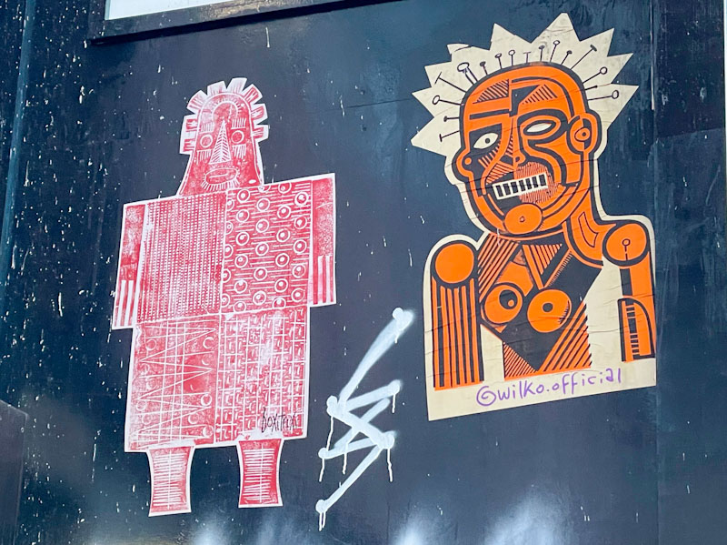 Wilko and Boxi, Stokes Croft, Bristol, October 2025