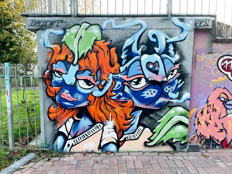 Daz Cat, Horfield skate park, Bristol, October 2025