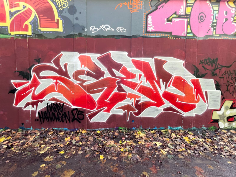 Serm, M32 roundabout, Bristol, November 2025