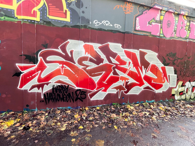 Serm, M32 roundabout, Bristol, November 2025