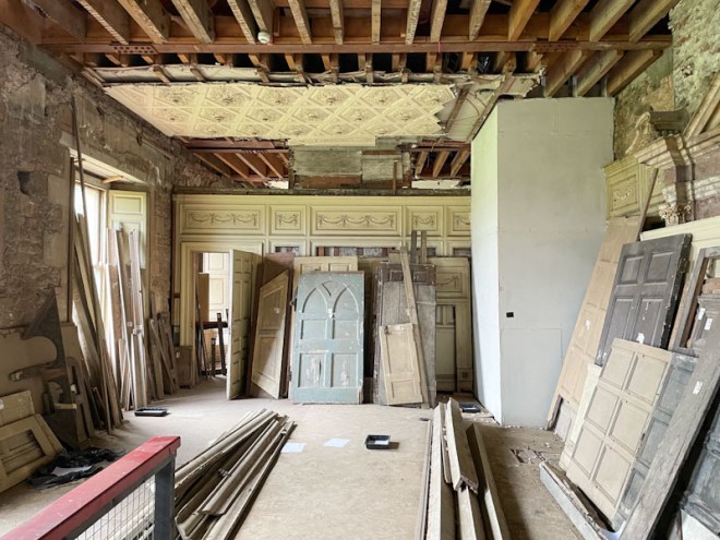 Ashton Court, first floor west wing, Bristol, November 2025