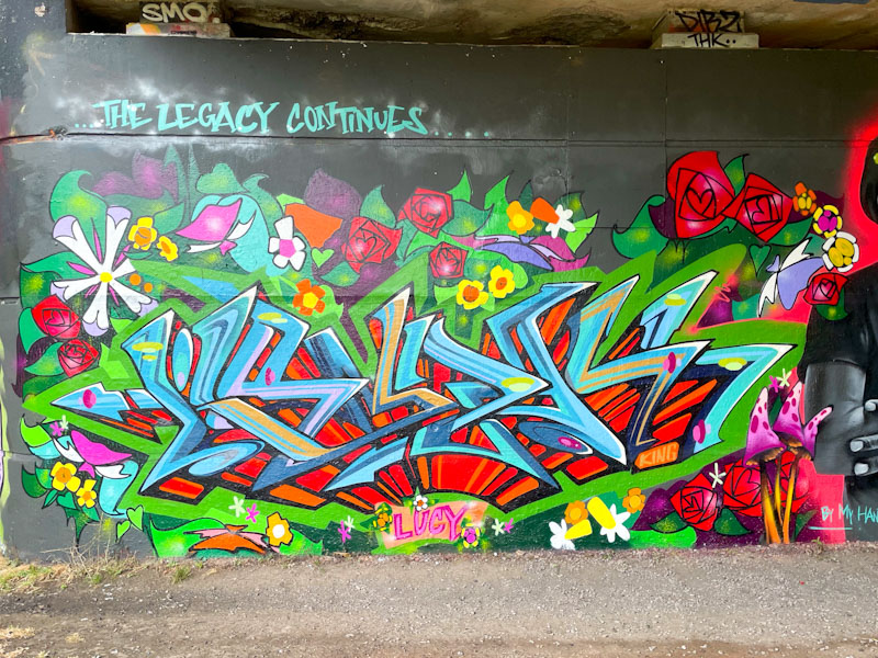 Goldie and Zuke, Brunel Way, Bristol, August 2025