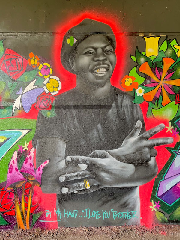 Jody and Zuke, Brunel Way, Bristol, August 2025