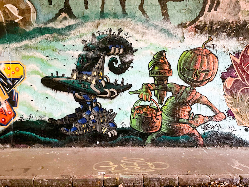 Andy Council and Ulow, St Werburghs, Bristol, November 2025