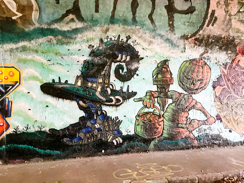 Andy Council and Ulow, St Werburghs, Bristol, November 2025