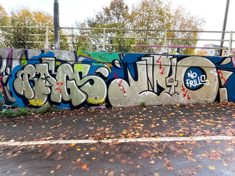 Bags and Biers, M32 roundabout, Bristol, November 2025