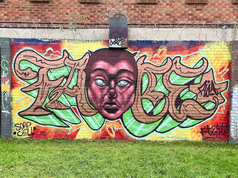 Face 1st and Zake, Peel Street Green, Bristol, November 2025