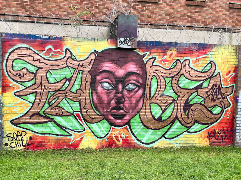 Face 1st and Zake, Peel Street Green, Bristol, November 2025