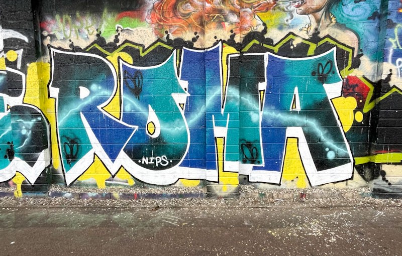 Roma, M32 Cycle path, Bristol, December 2025