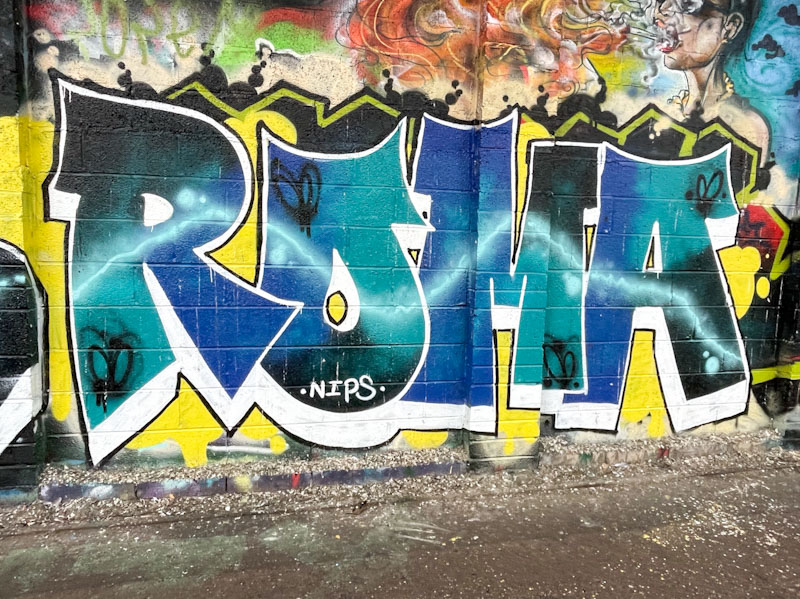 Roma, M32 Cycle path, Bristol, December 2025