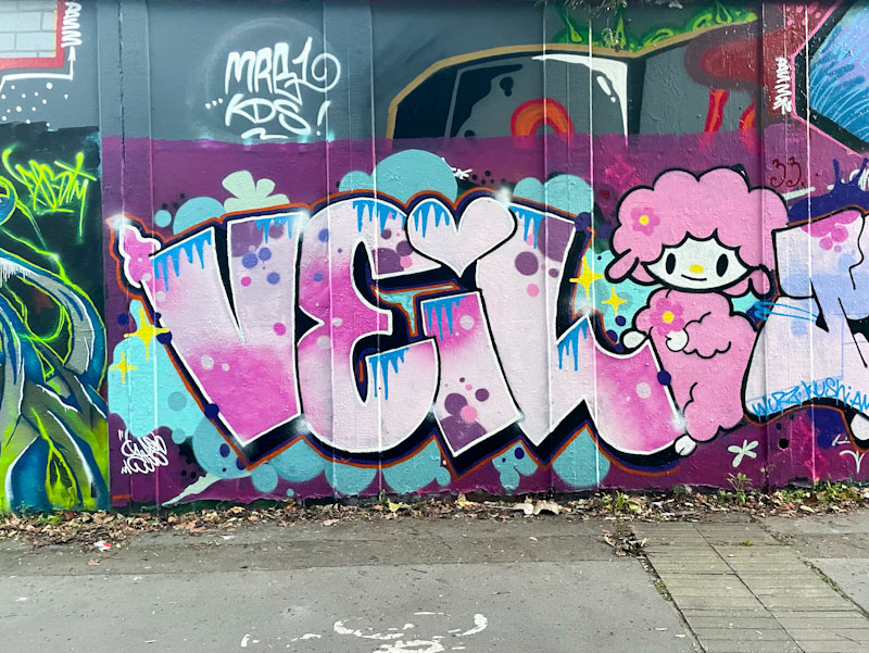 Desi, M32 roundabout, Bristol, September 2025