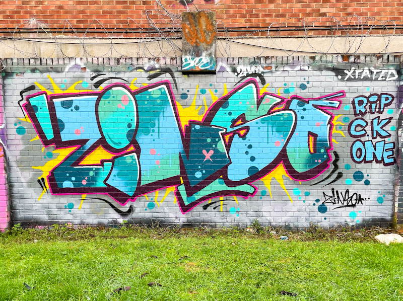 Zinso, Peel Street Green, Bristol, November 2025