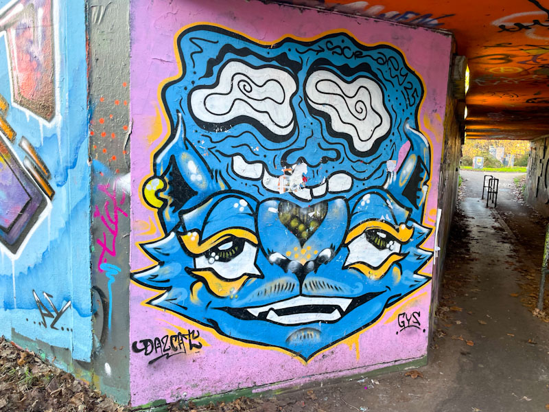 Scrapy and Daz Cat, M32 roundabout, Bristol, January 2026