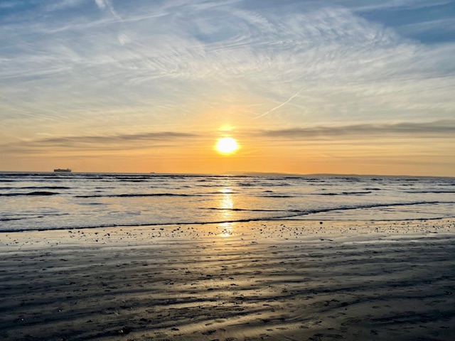 Sunset, West Wittering, West Sussex, January 2026