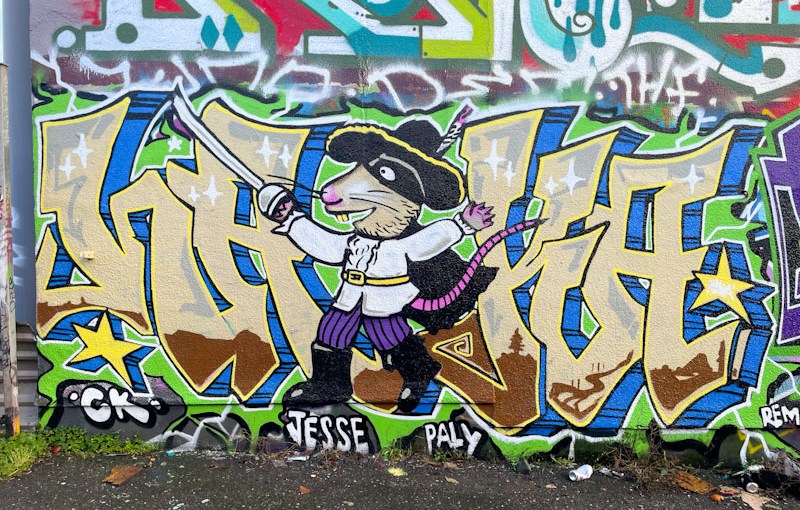 Haka, M32 Cycle path, Bristol, January 2026