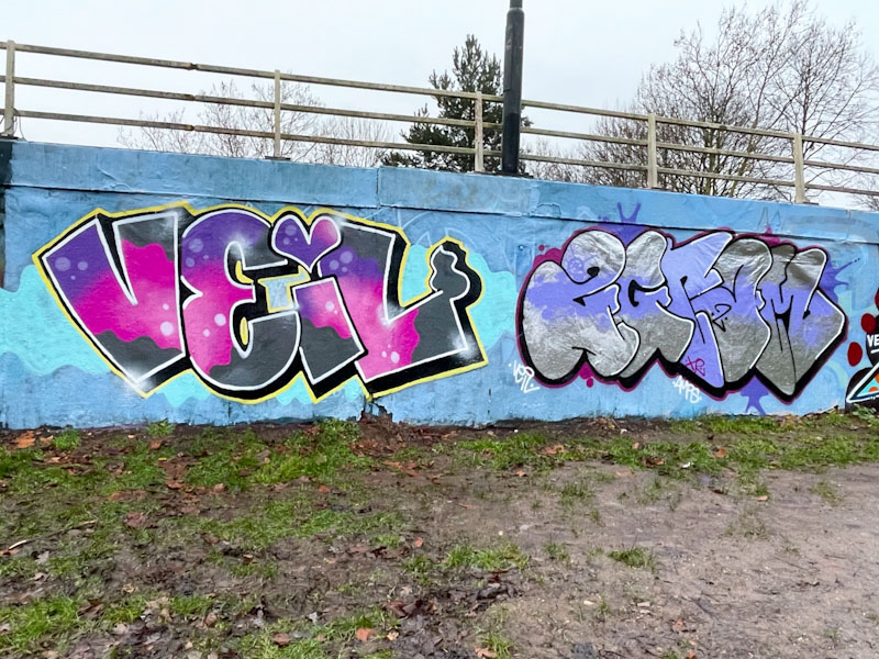 Desi and Mr Two Gram, M32 roundabout, Bristol, January 2026