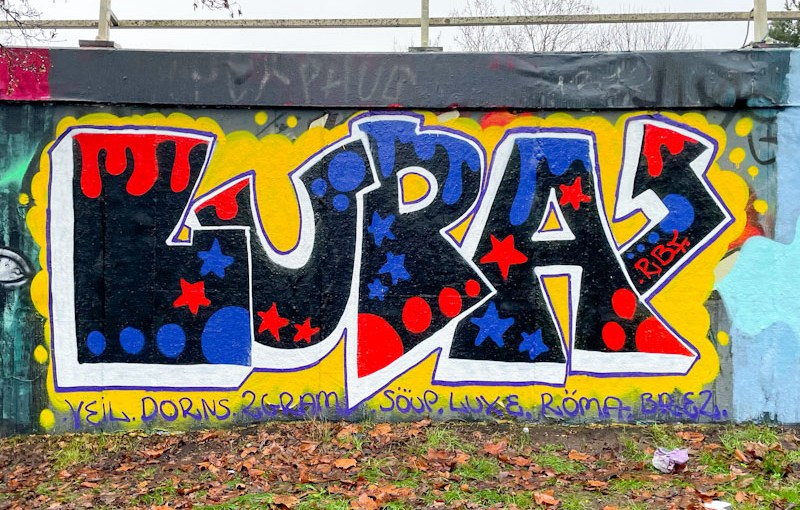Lupa, M32 roundabout, Bristol, January 2026