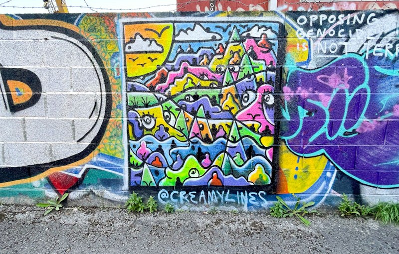 Creamylines, River Avon, Bristol, September 2025