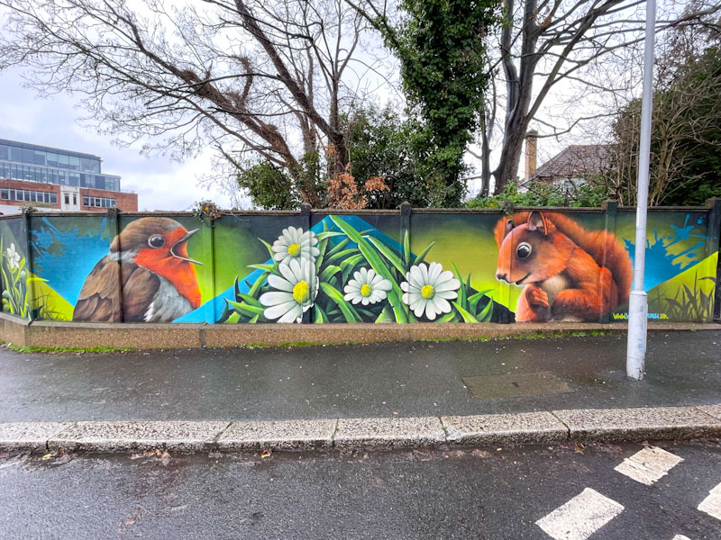 SkyHigh, Surbiton Station, London, February 2026