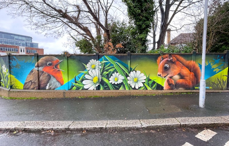 SkyHigh, Surbiton Station, London, February 2026