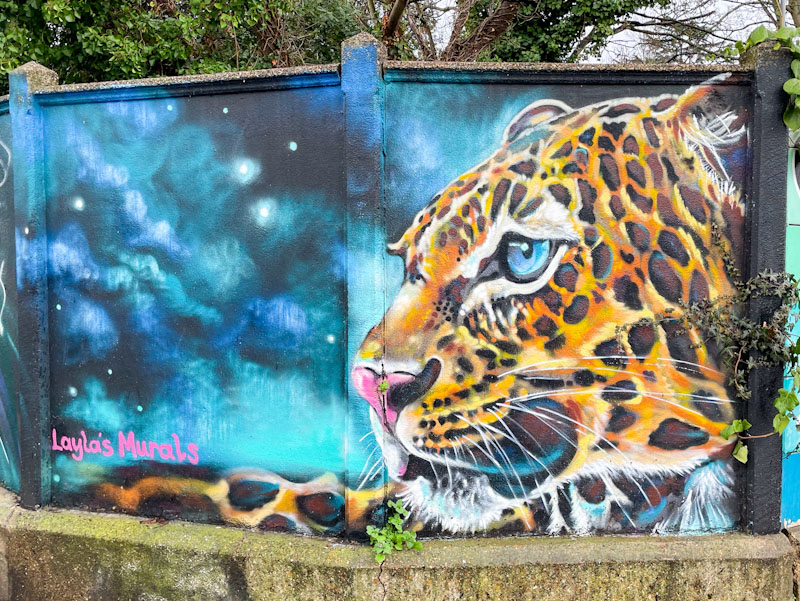 Layla's Murals, Surbiton Station, London, February 2026