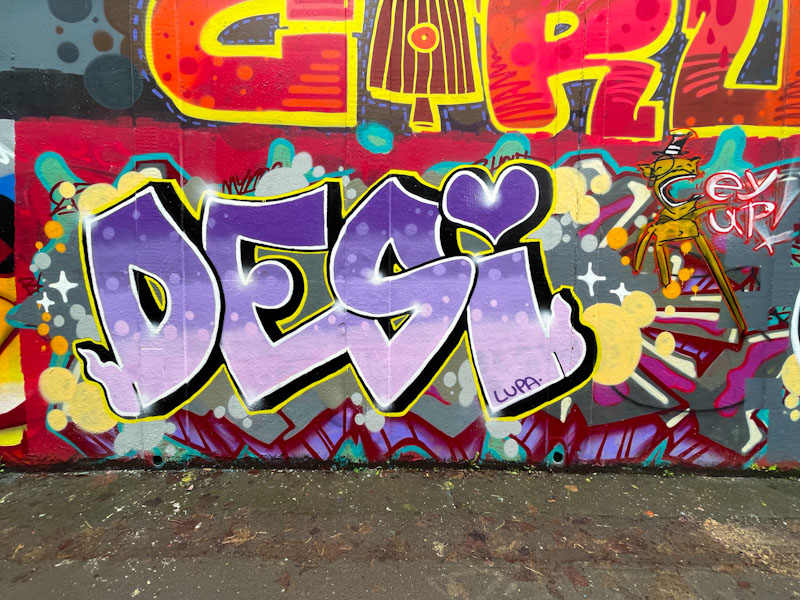 Desi and Posh, M32 roundabout, Bristol, February 2026