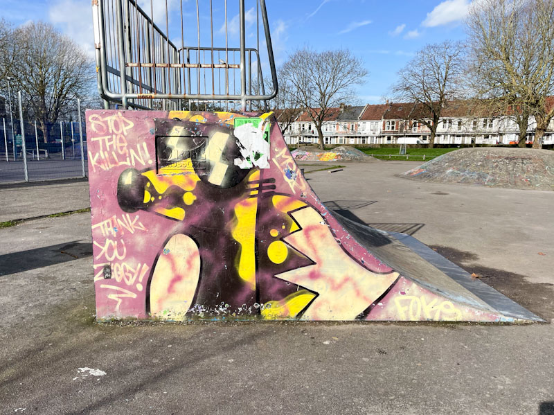 Foksymoron, St George skate park, Bristol, March 2026
